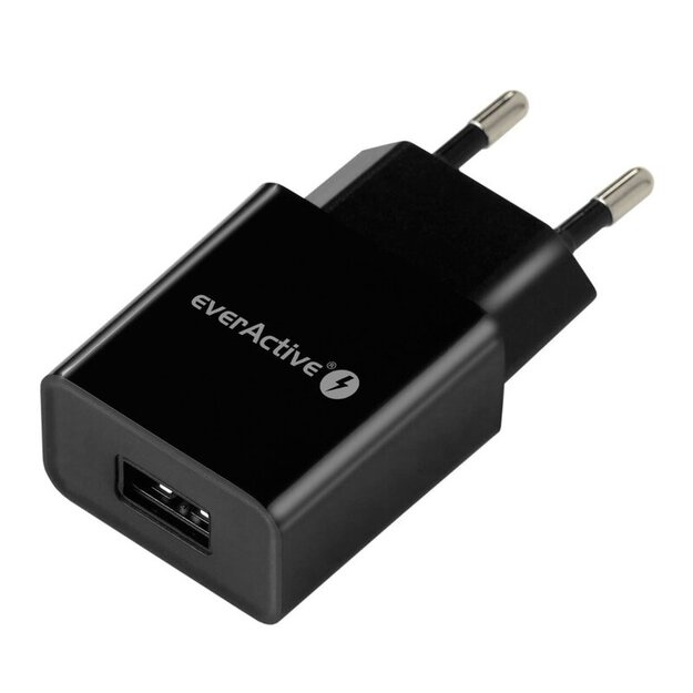 EverActive 5V 1A USB lādētājs SC-100B BLACK