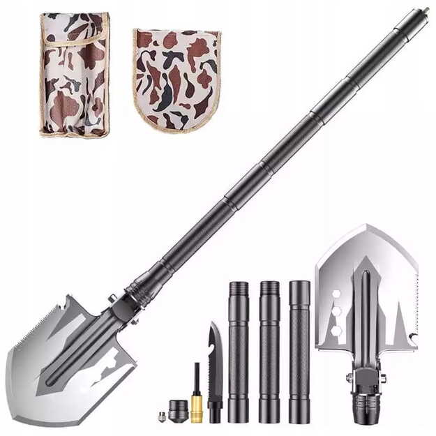 Складная многофункциональная лопата СП-012