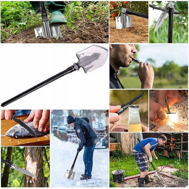 Saliekamā daudzfunkcionālā lāpsta SP-012