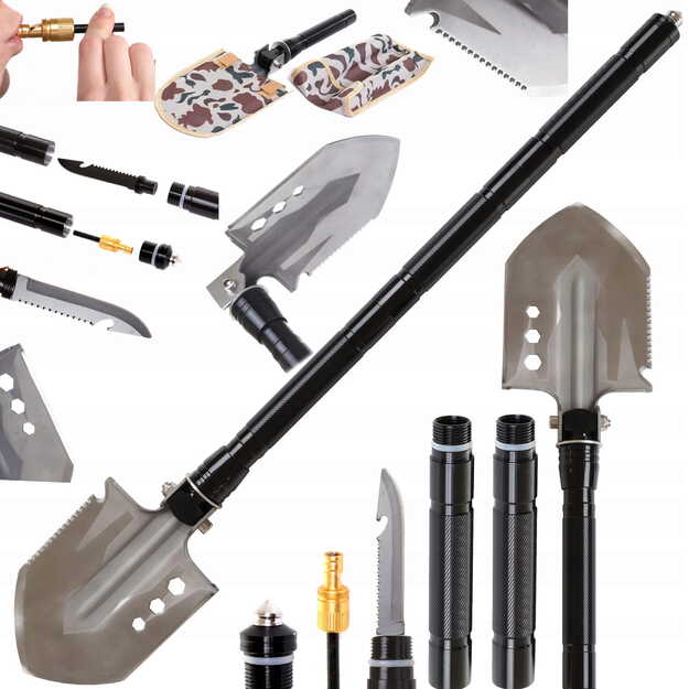 Saliekamā daudzfunkcionālā lāpsta SP-012