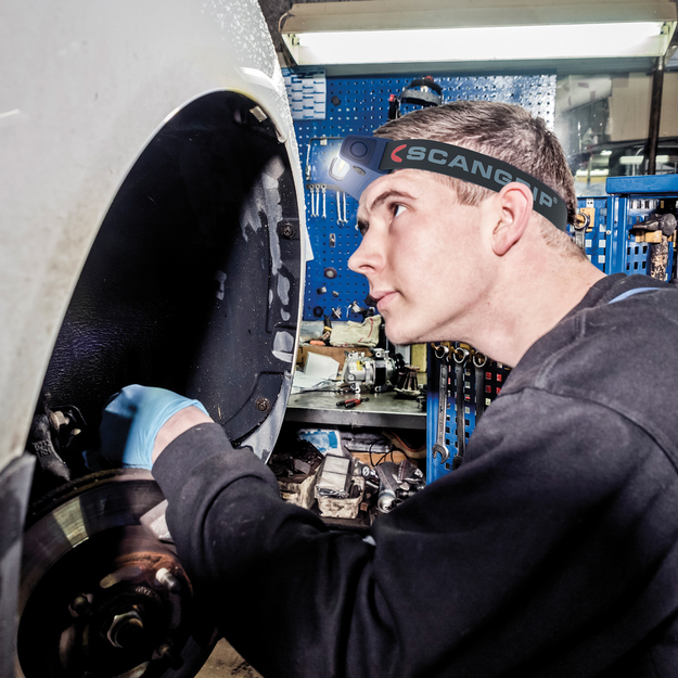 Scangrip Headlamp LED I-VIEW USB IP65 400lm 03.5626