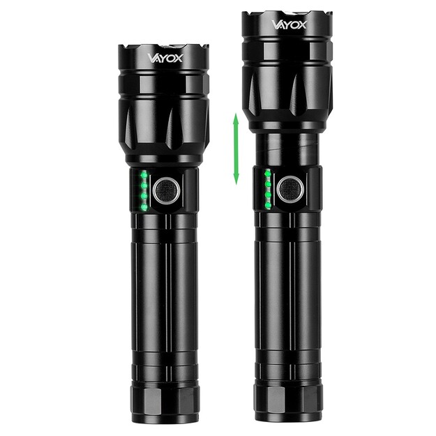 Vayox Pro sērijas taktiskais lukturis 30W 1060lm VA0108