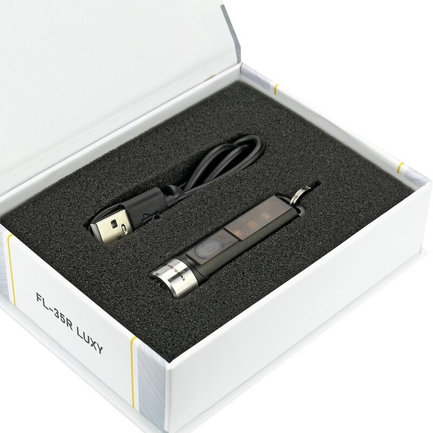 EverActive FL-35R Luxy rechargeable LED flashlight for keys