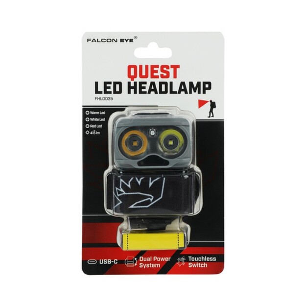 Falcon Eye lukturītis Quest FHL0035