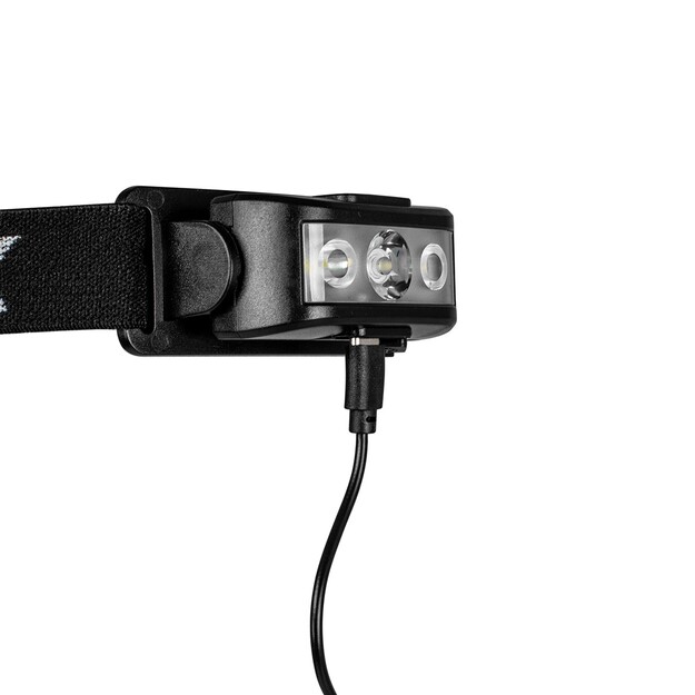 Vayox uzlādējams galvas lukturītis 100lm LED + 2xLED VA0174