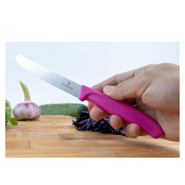 Victorinox Swiss Classic tomātu un galda nazis 11 cm Rozā 6.7836.L115