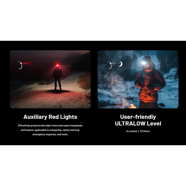 Nitecore flashlight 600lm NU27