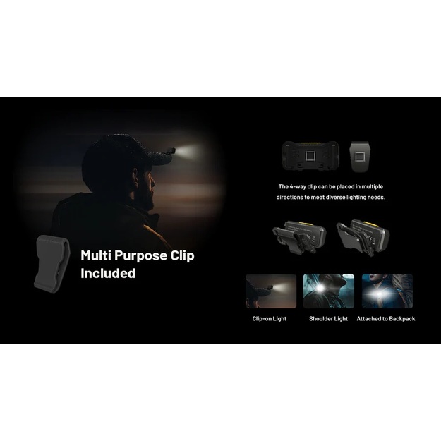 Nitecore flashlight 600lm NU27