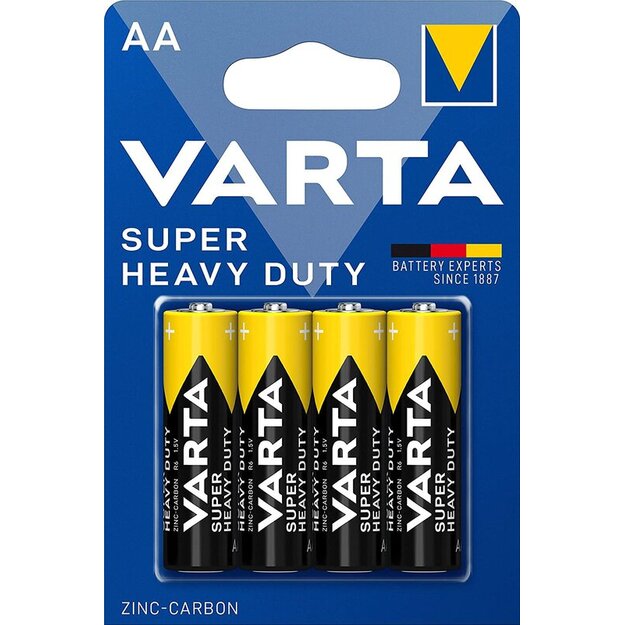 VARTA Super heavy duty AA, 4 pcs.