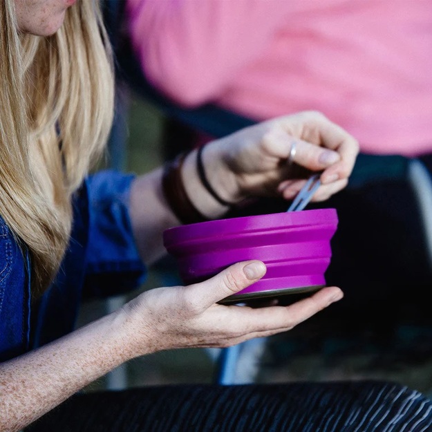 Lifeventure Ellipse saliekamais trauks - violets