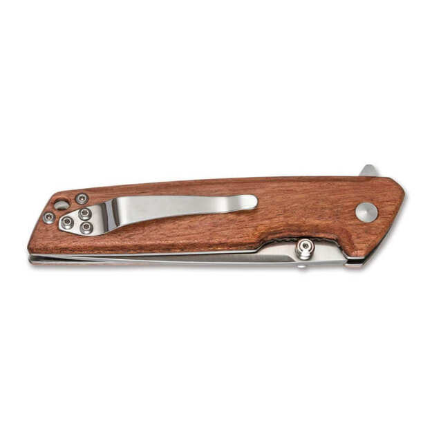 B&ouml;ker Magnum Straight Brother Wood folding knife 01MB723