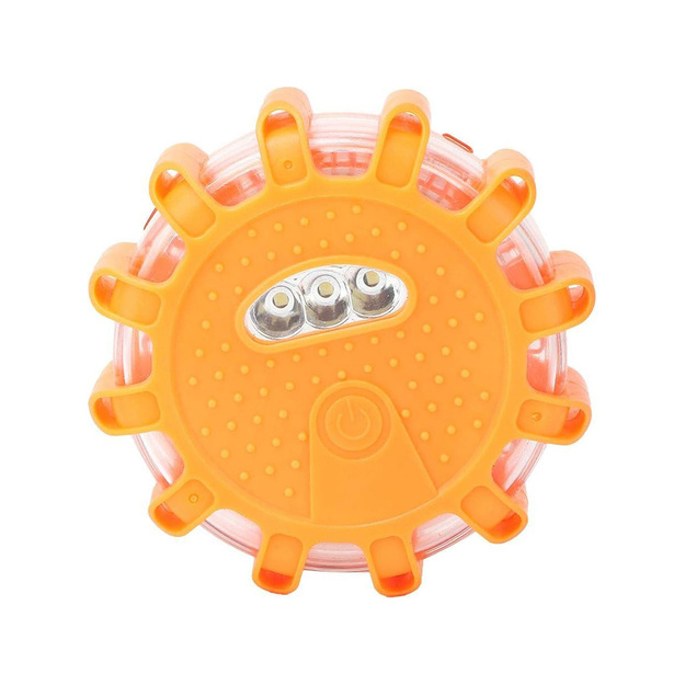 Brīdinājuma gaisma ar gumijas aizsardzību un magnētu