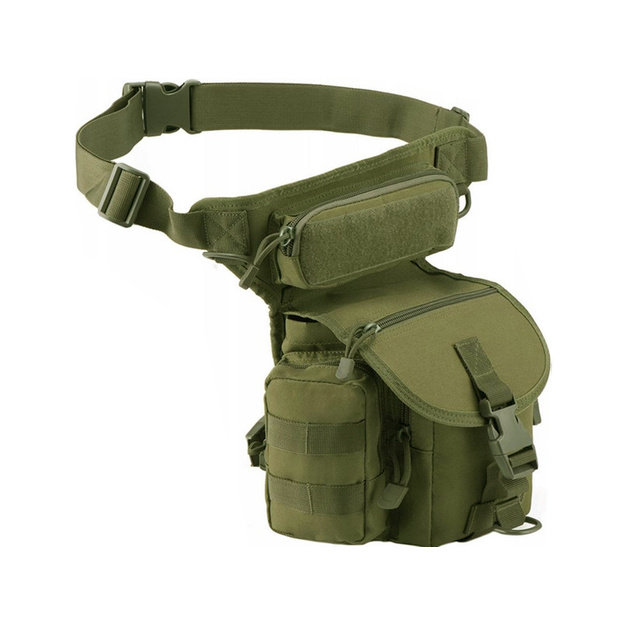 Taktiskā kājas soma, zaļ&scaron;