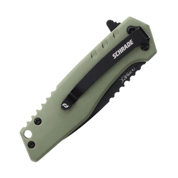 Schrade - Outback folding knife Green 1159312