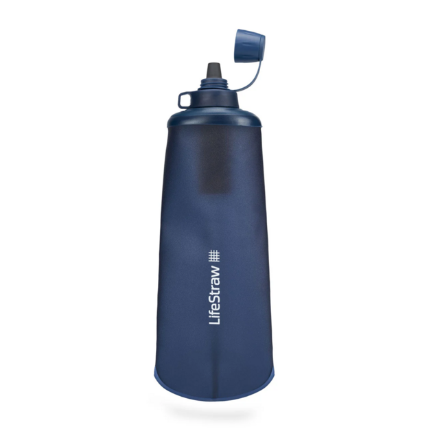 LIFESTRAW Peak spiedpudele ar filtru, 650 ml, kalnu zila