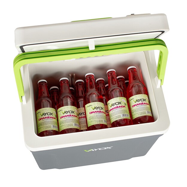 Ceļojumu ledusskapis 27L DC 12/24V AC 220-240V VAYOX VA-T27