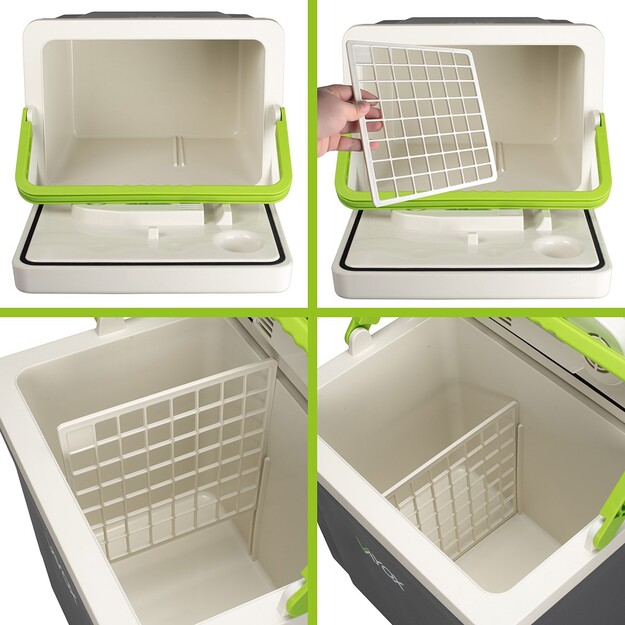 Ceļojumu ledusskapis 27L DC 12/24V AC 220-240V VAYOX VA-T27