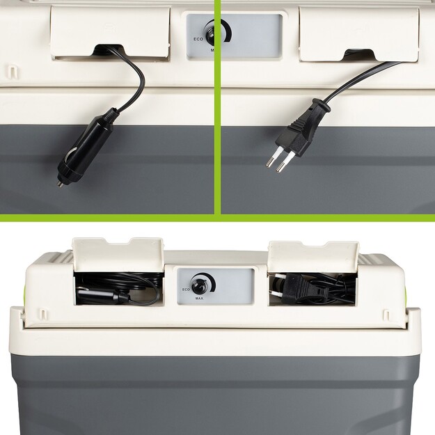 Ceļojumu ledusskapis 27L DC 12/24V AC 220-240V VAYOX VA-T27