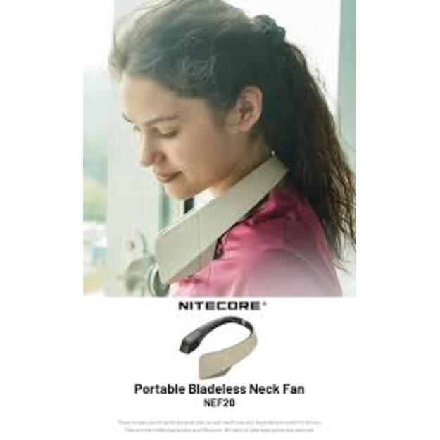 Nitecore NEF20 kakla ventilators
