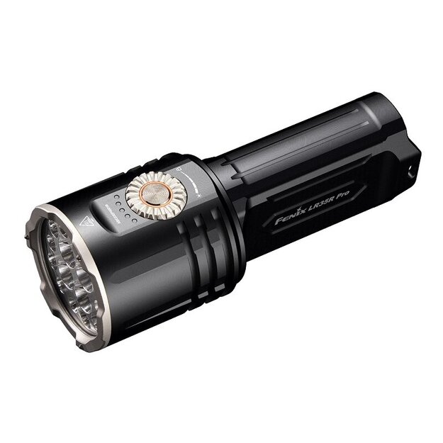 Fenix LR35R Pro LED lukturis ar baltu, sarkanu un UV gaismu