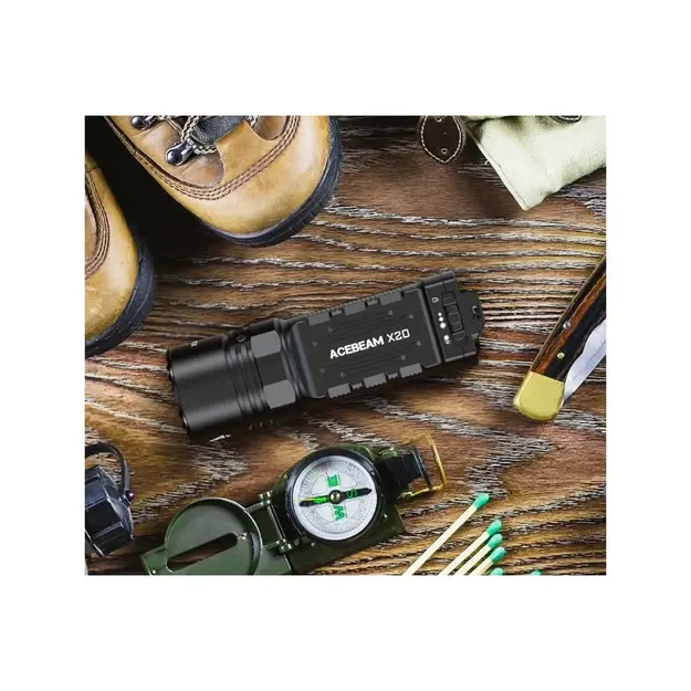 Acebeam X20-R LUXEON HL4X Lukturītis Auksti Balta Gaisma 6500K