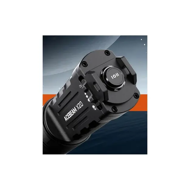 Acebeam X20-R LUXEON HL4X Lukturītis Auksti Balta Gaisma 6500K