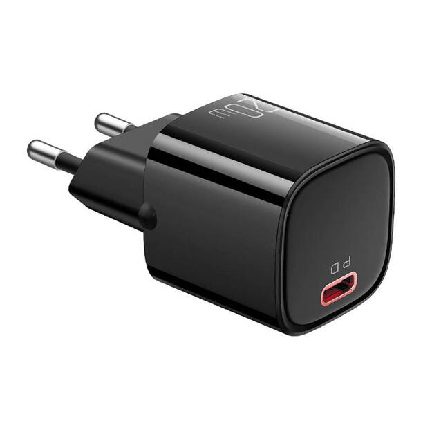 Mcdodo Nano Series USB-C 20W сетевое зарядное устройство (черный)