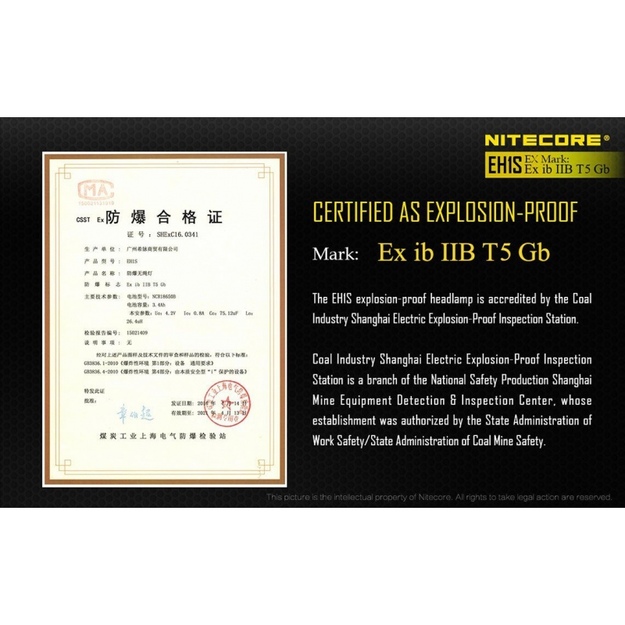 Nitecore EH1S priek&scaron;ējais lukturis