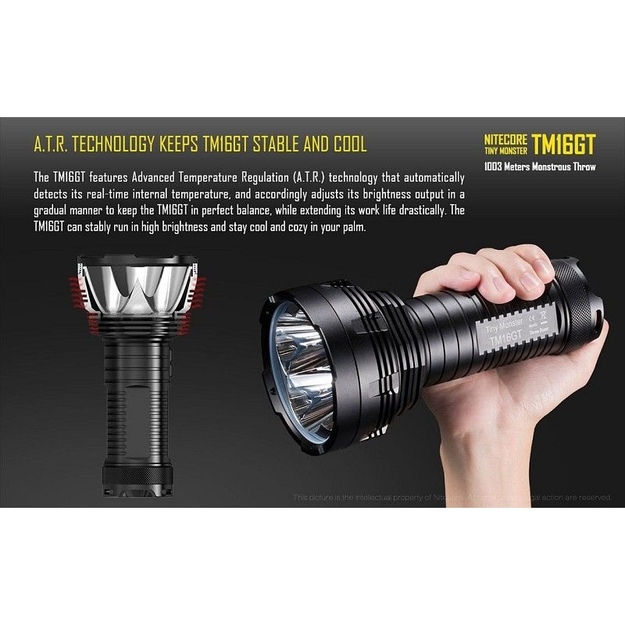 Nitecore TM16GT Tiny Monster žibintuvėlis