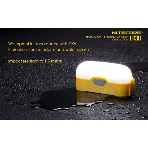 Nitecore LR30 LED lempa, mėlyna