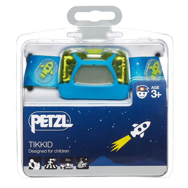 Детский налобный фонарик PETZL TIKKID, синий