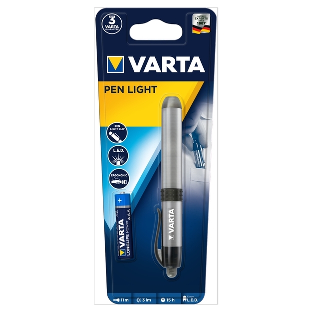 LED lukturītis LED Pen Light 1AAA VARTA 16611