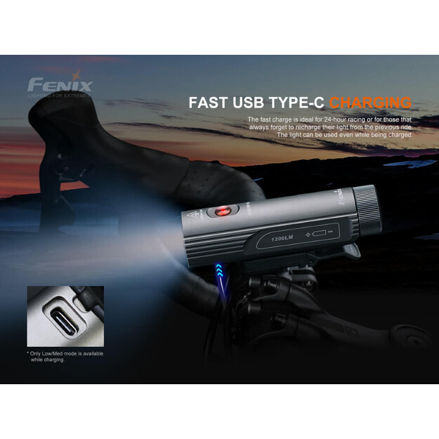 FENIX BC21R V3.0 velosipēda lukturis