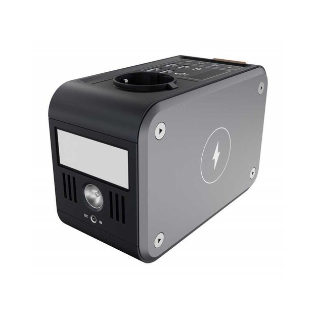 External battery 24000mAh, PD18W, AC 120W, USB-C, 4xUSB