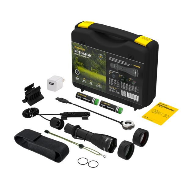 Armytek Predator Pro Magnet USB kit 1400lm F07302W