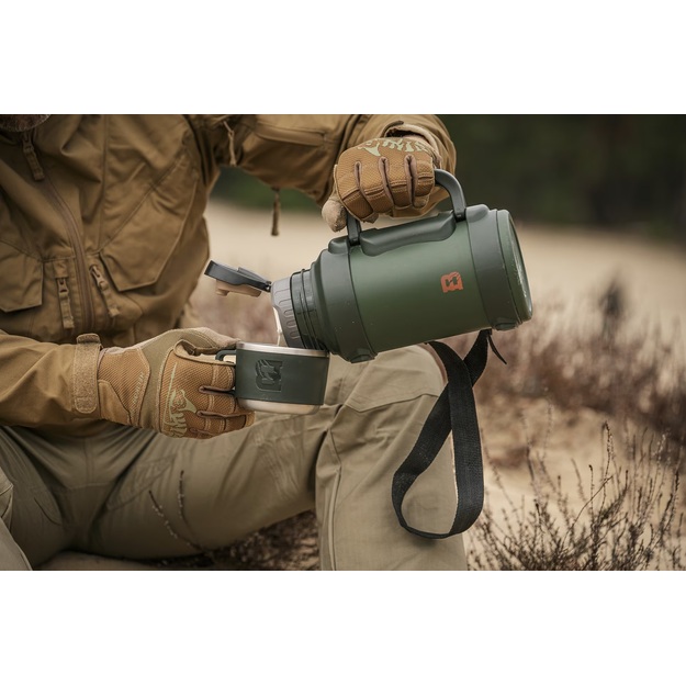 Badger Outdoor Big Boy termoss 1,3 l - Olīvkrāsas