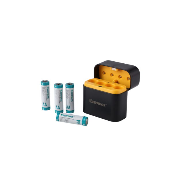 Зарядное устройство Keeppower I4 с 4 x 1.5V AA литий-ионными аккумуляторами (4300 mWh) &ndash; вход USB-C