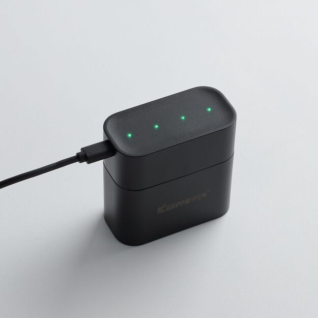 Keeppower I4 Lādētājs ar 4 x 1.5V AA Litija jonu baterijām (4300 mWh) &ndash; USB-C Ieeja