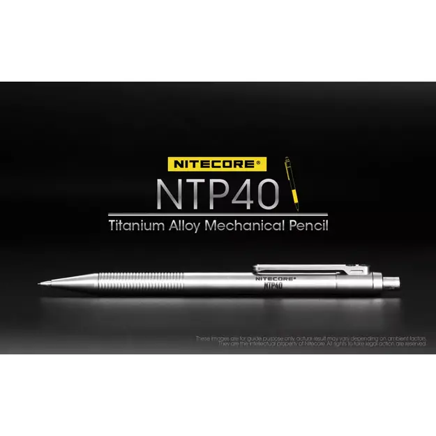 Nitecore NTP40 Titāna mehāniskais zīmulis