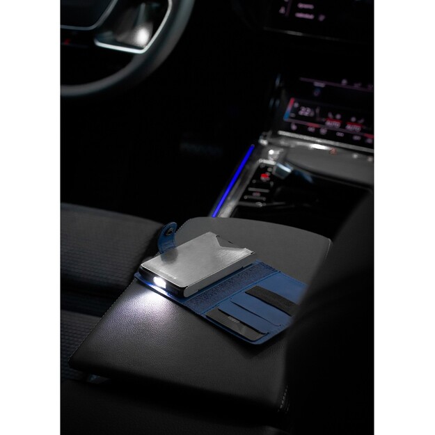 Led Lenser Lite Wallet, klasisks, ar RFID aizsardzību, Midnight Blue