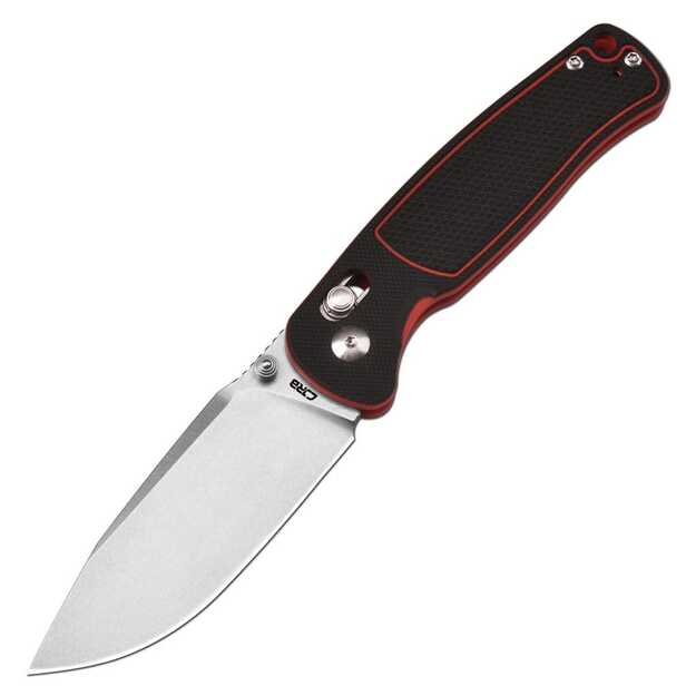 CJRB Cutlery Shale Black + Red G10 saliekamais nazis J1943-BRE