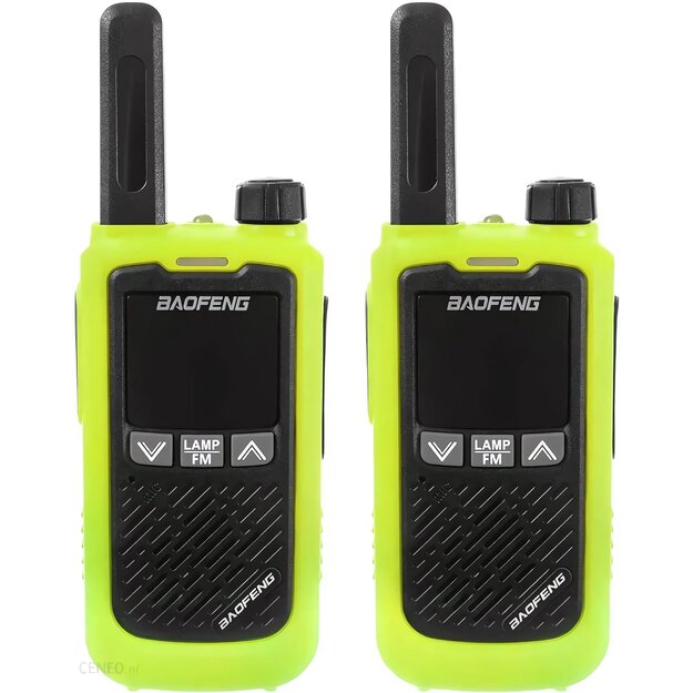 Baofeng BF-T17 Walkie Talkies with flashlight, 2pcs, Green