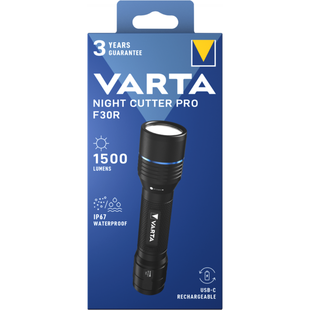 Varta Night Cutter Pro F30R ar akumulatoru 18921