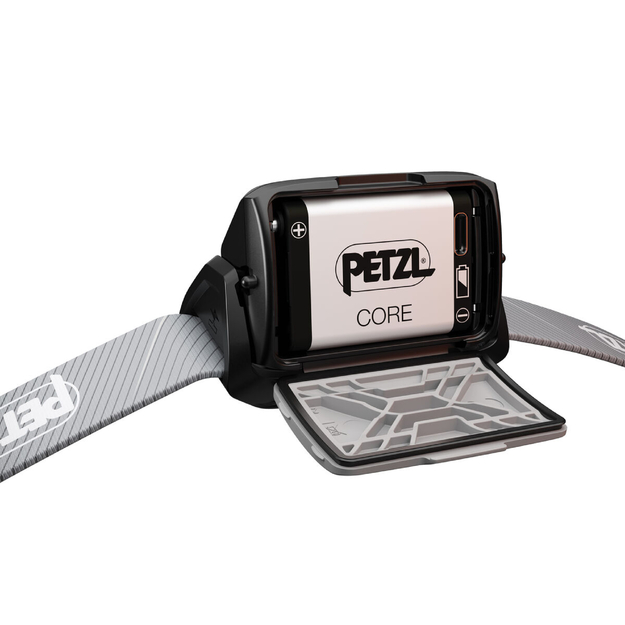 Petzl TIKKA&reg; CORE lukturītis 450lm Melns/pelēks E067AB00