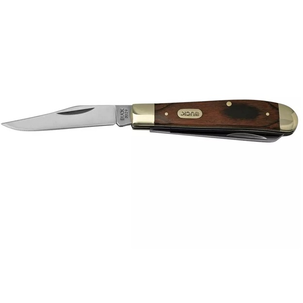 Buck Knives 382 Trapper Woodgrain saliekamais nazis 0382BRS-B