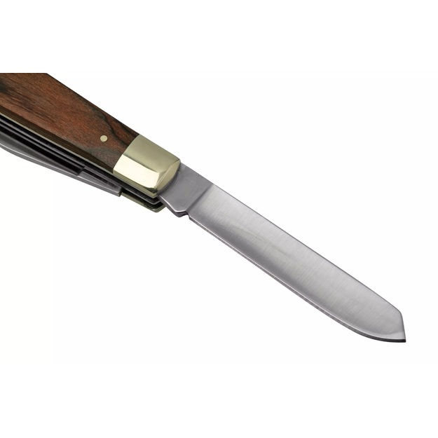 Buck Knives 382 Trapper Woodgrain Folding Knife 0382BRS-B