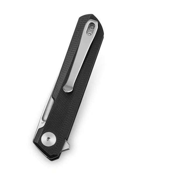 Bestechman Mini Dundee folding knife Satin D2 G10 Black (BMK08A)