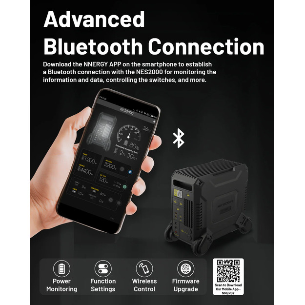 Nitecore spēkstacija NES2000 - 560000mAh spēkstacija