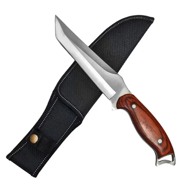 Knife with nylon sheath 30cm