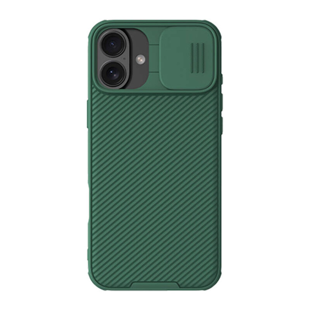 Etui Nillkin CamShield Pro iPhone 16 (zaļ&scaron;)